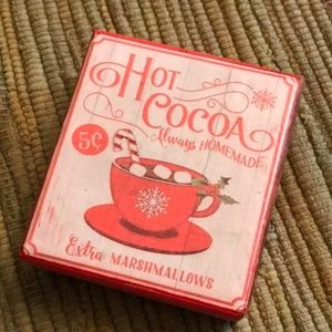 Handmade Christmas Wood Sitter